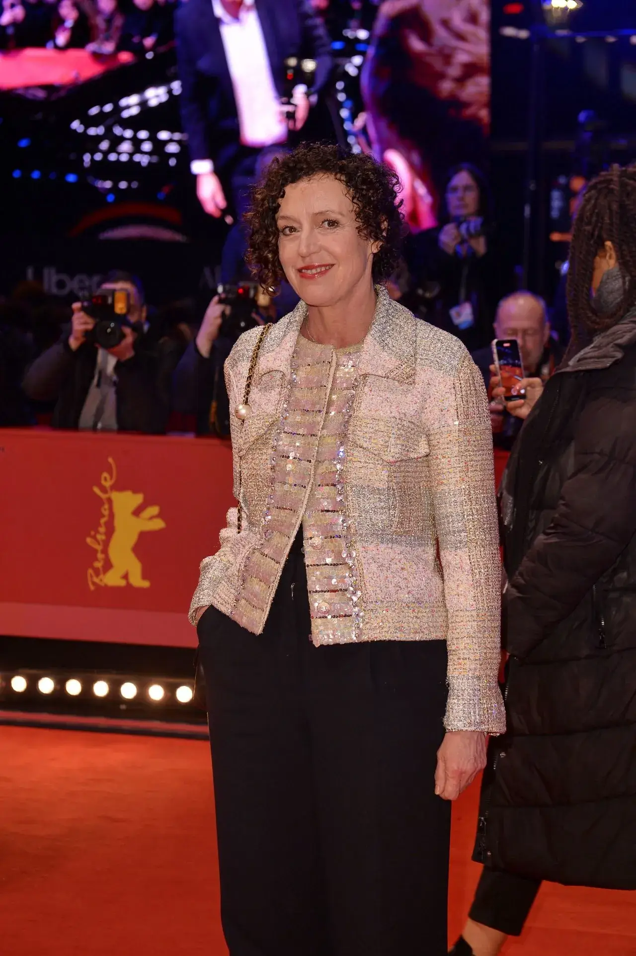 MARIA SCHRADER AT HONORARY GOLDEN BEAR AND HOMAGE FOR MARTIN SCORSESE RED CARPET